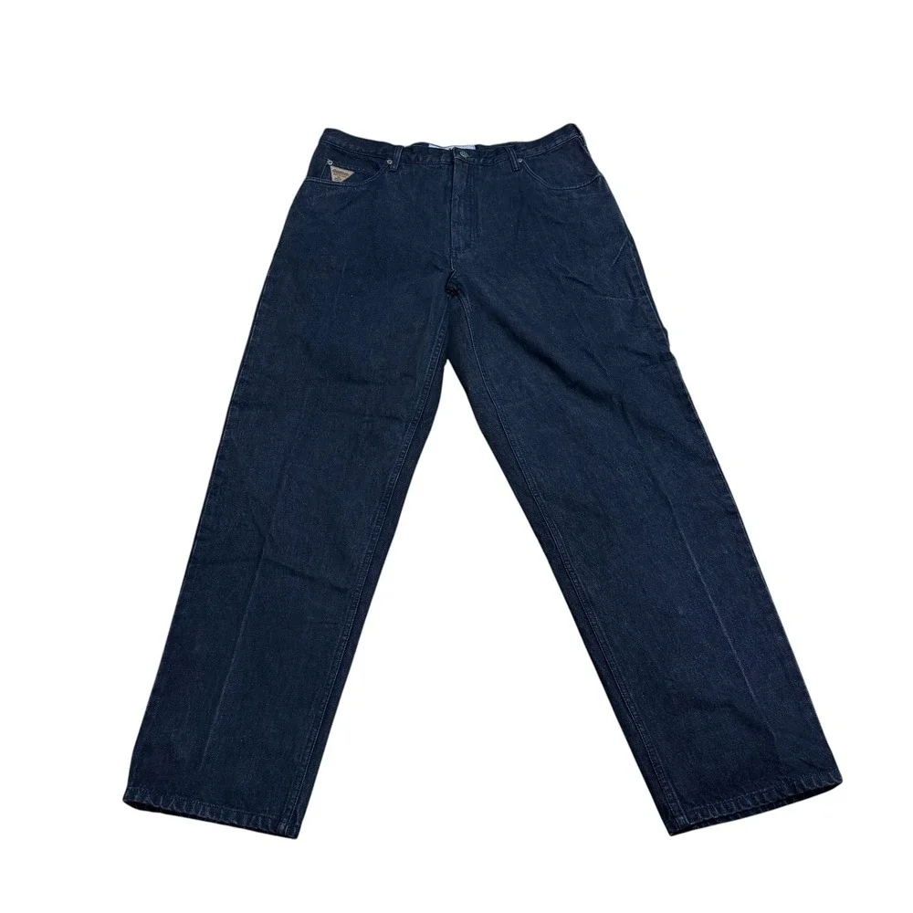 Lot of 2 OshKosh B'Gosh Mens Loose Fit Jeans Black Denim 40x34 NWT 466-1232